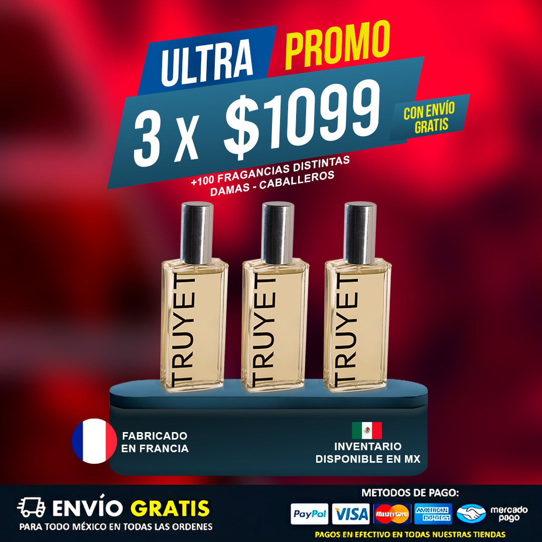ULTRA PROMO 3 x $1099