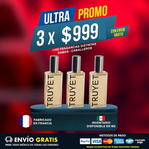 MEGA PROMO 3 x $999